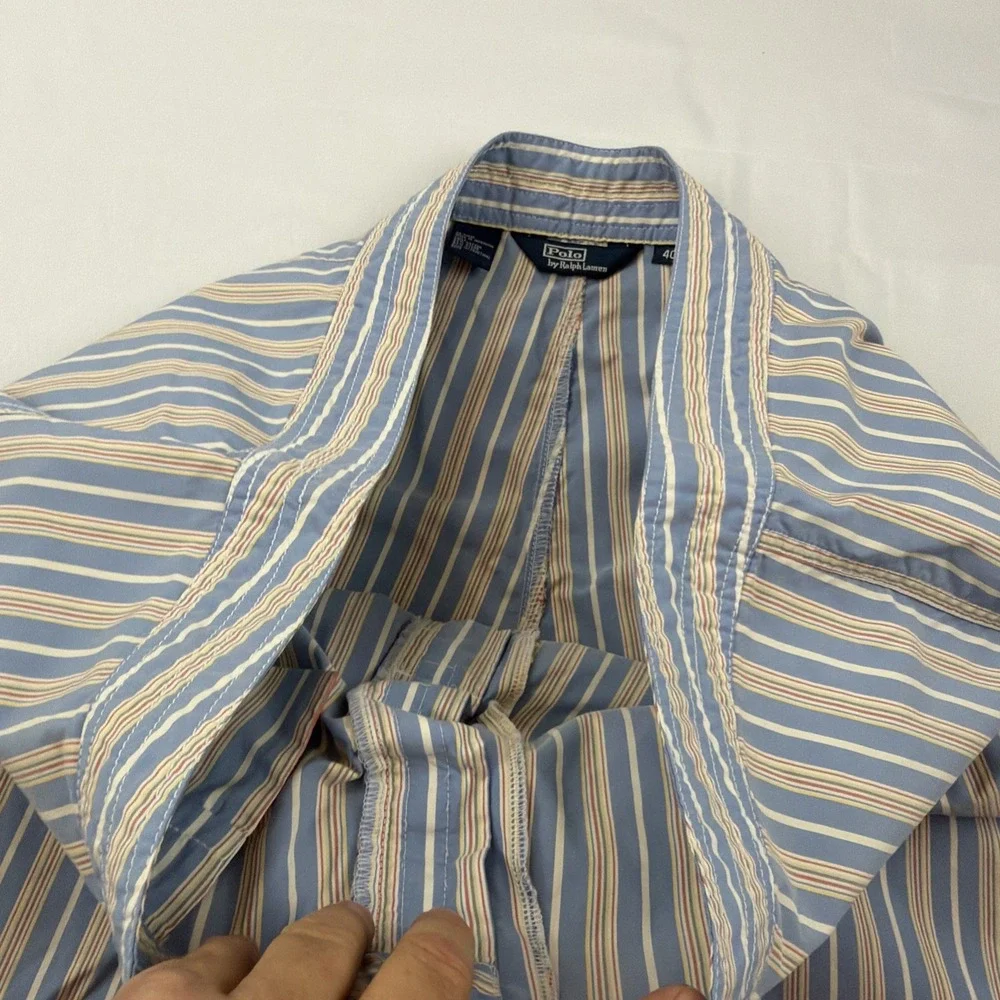 Polo Ralph Lauren Board Shorts Mens 40 Multicolor Stripe Swim‎ Trunks Board Surf